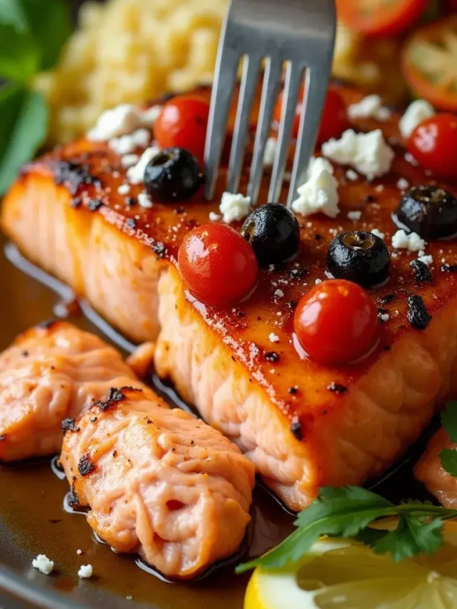 Mediterranean Salmon Recipe