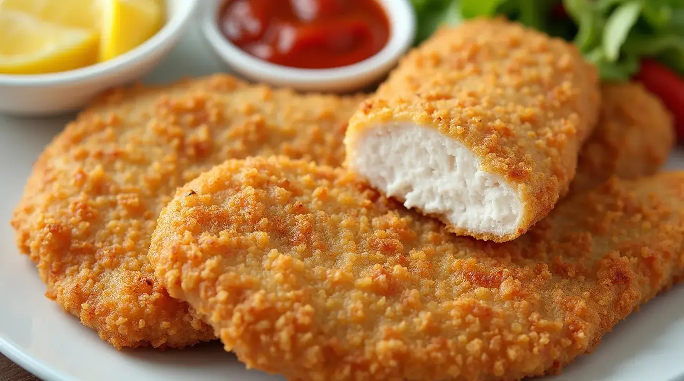 baked chicken cutlet