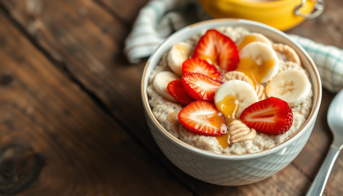 peanut butter overnight oats
